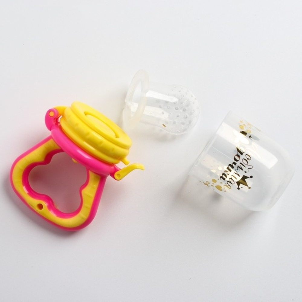 Ниблер с силиконовой сеточкой «Любимая дочка», цвет розовый 1781484