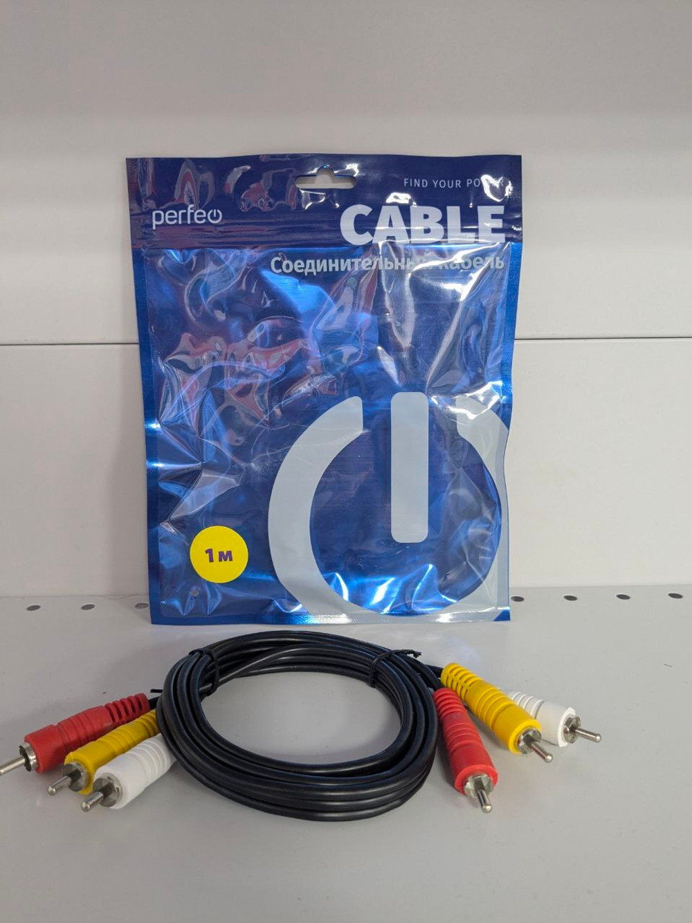 аудио-видеокабель 3xRCA-3xRCA