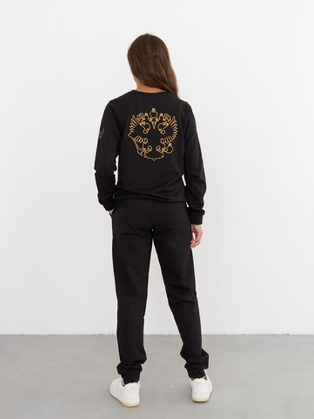 Костюм Классика без молнии женский (черный)