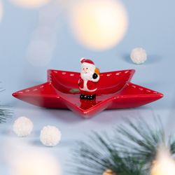 БЛЮДО СЕРВИРОВНОЧНОЕ КОЛЛЕКЦИЯ "CHRISTMAS GIFT" 25,5*24*7,5 СМ