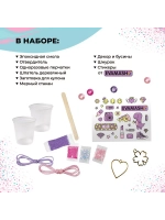 Набор с эпоксидной смолой Кулон-сердце и браслет Be TrenDIY