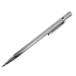 Чертилка с победитовым наконечником (твердосплавная) по металлу, стеклу, керамике / скрайбер / штихель, NISARA