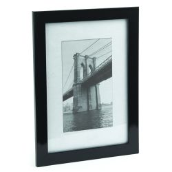 Фоторамка Image Art 601 21х30 пластиковая с прозрачным пластиком чёрная | Image Art