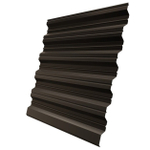 Профнастил НС35 Железный Форт Pe 0,5 мм RR32 темно-коричневый
