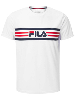 Мужская теннисная футболка Fila T-Shirt Niclas M - white