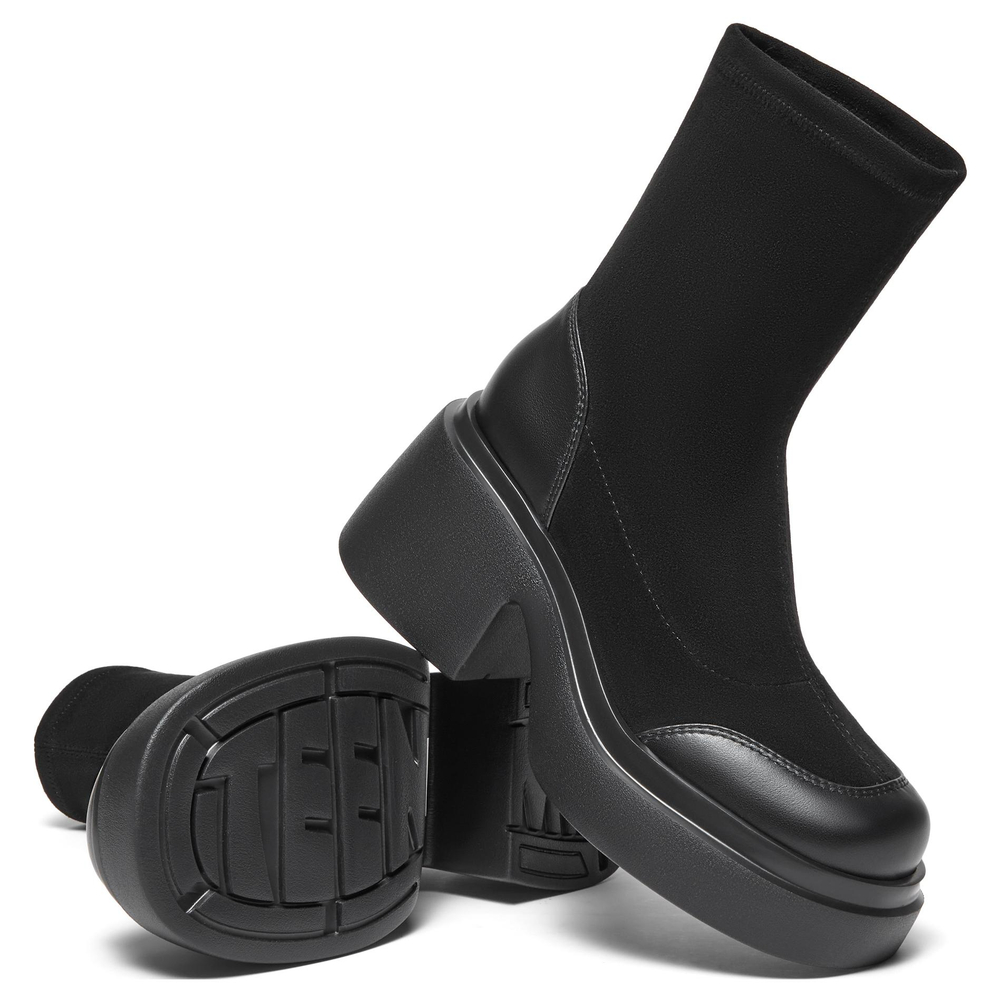 Teenmix Stretch & Slim Boots Ankle Boots 8cm Women"s