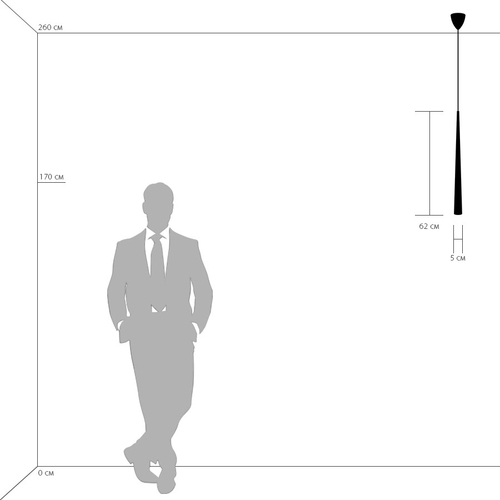 807013 Подвес PUNTO 1х25W G9 шампань