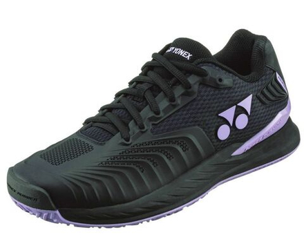 Мужские кроссовки теннисные Yonex Power Cushion Eclipsion 4 - black/purple