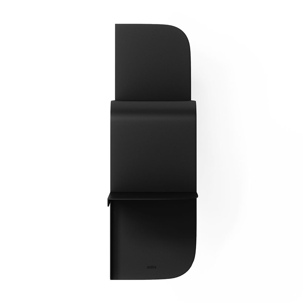 Набор металлических настенных полок Montage, 2 шт., черные