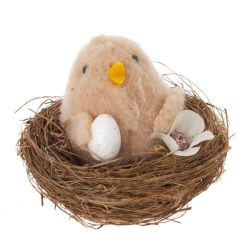 GAEM Изделие декоративное "Гнездо пасхальное", L6 W6 H6 см, 2в.
