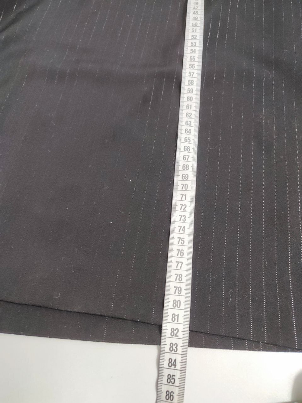 Юбка базовая с люрексом 72 размер