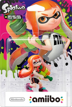 Фигурка Amiibo Inkling Girl (Splatoon Collection)