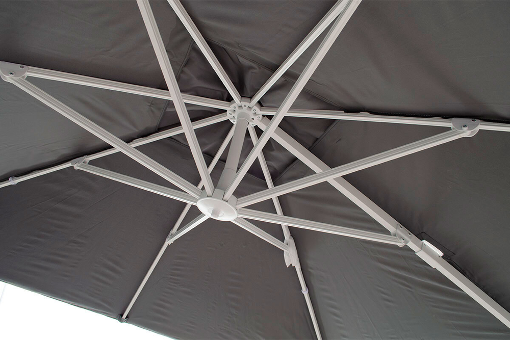 Зонт Севилья 3*3м, цвет серый