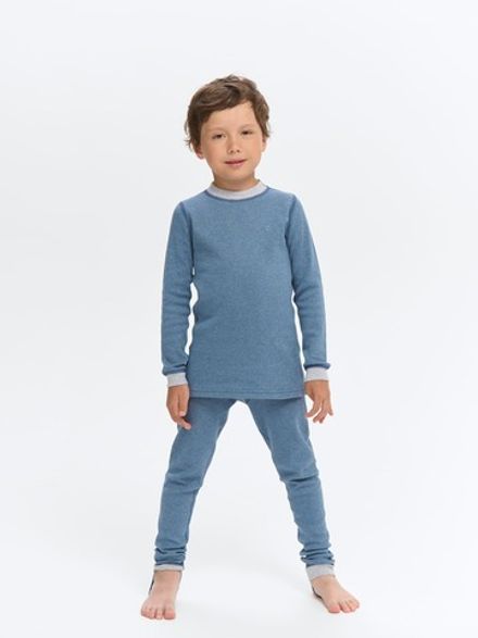 Комплект для мальчика (джемпер и брюки) "Деним"