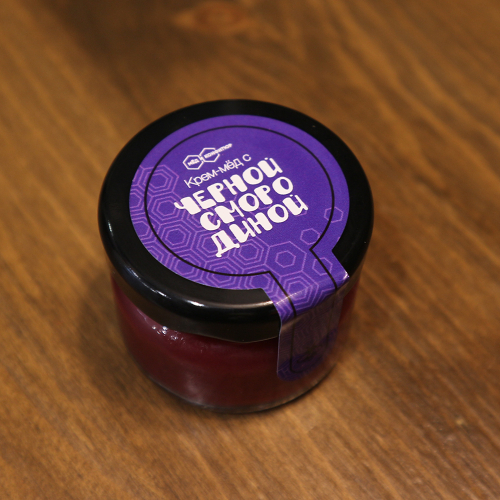 Купить Крем-мед с черной смородиной