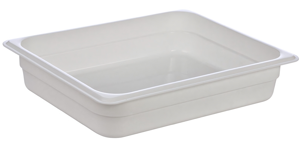 Гастроемкость 325*265*65мм 1/2*2" полипропилен белая (422107416)