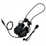 Нашлемная гарнитура с шумоподавлением Headset V Black