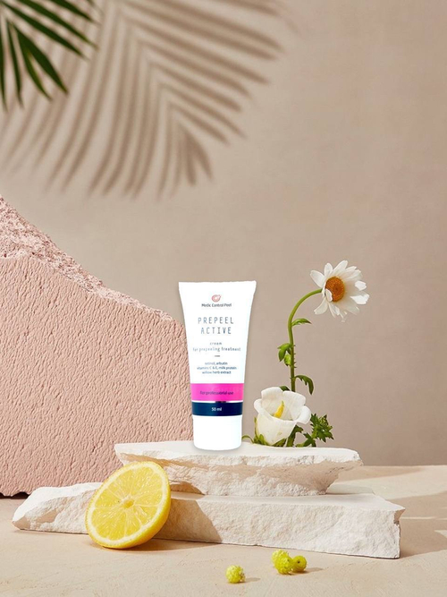Medic Control Peel PREPEEL ACTIVE - Препил Актив - Крем для подготовки кожи к процедуре химического пилинга, лазерной шлифовке, фотопроцедурам от Медик Контрол Пил, 50 мл