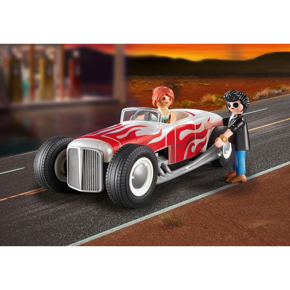 Playmobil — Автомобиль City Life Hot Rod + 2 фигурки 71078 / артикул   71078  / GTIN 4008789710789