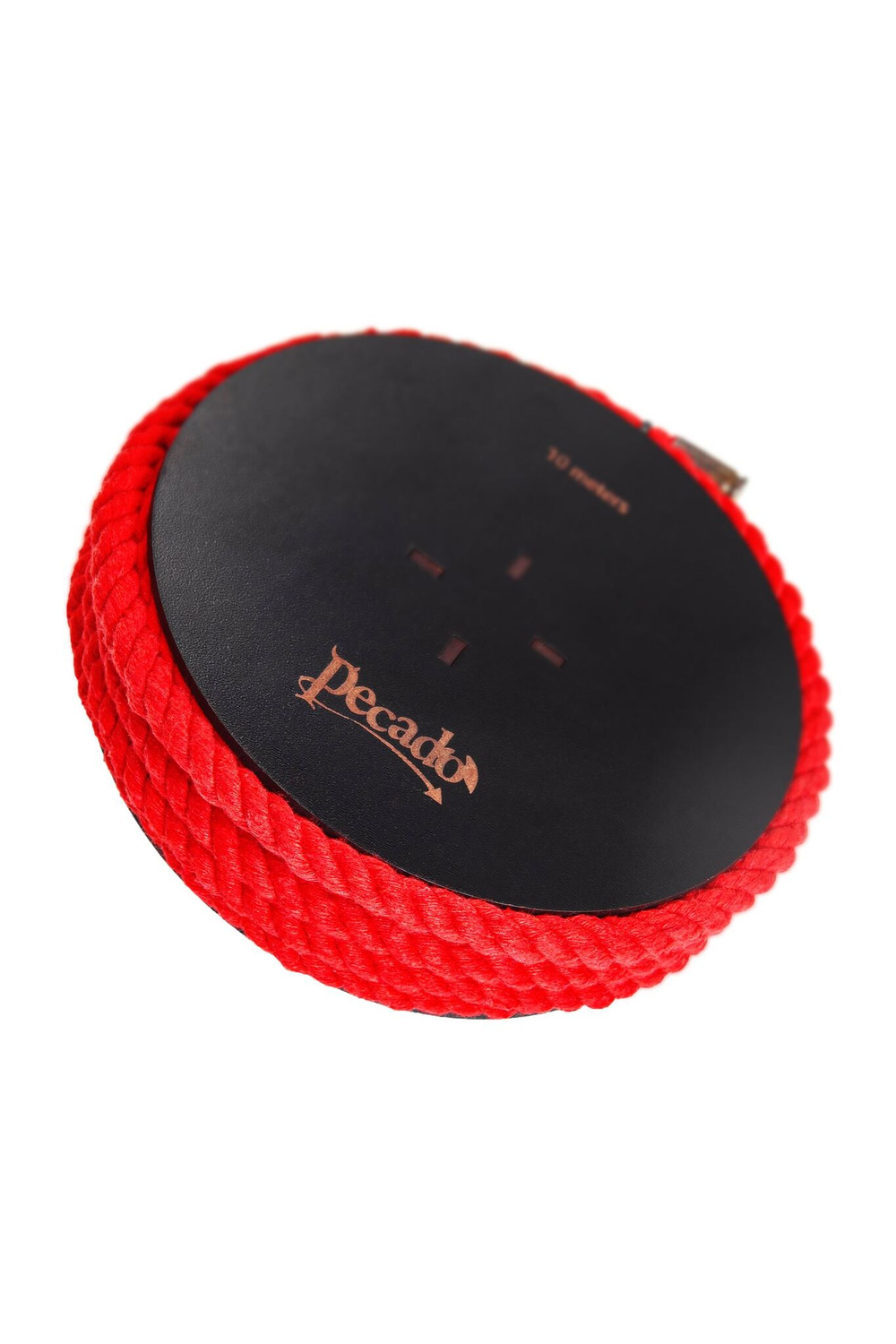 Красная веревка для шибари на катушке - 10 м. (Цвет: красный)