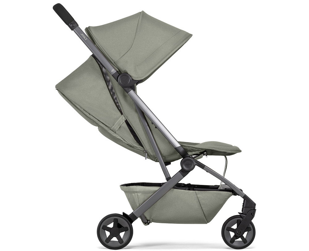 Коляска 2 в 1 Joolz Aer 2 с бампером Sage green/Black Carbon