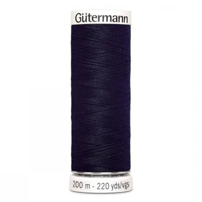 Нить Sew-All 200 м, Gutermann, 665 сине-черный