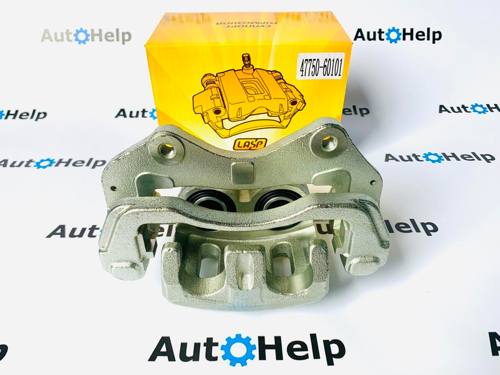 Суппорт тормозной LASP MB858407, A8110-55302 передний правый Mitsubishi Pajero V24W