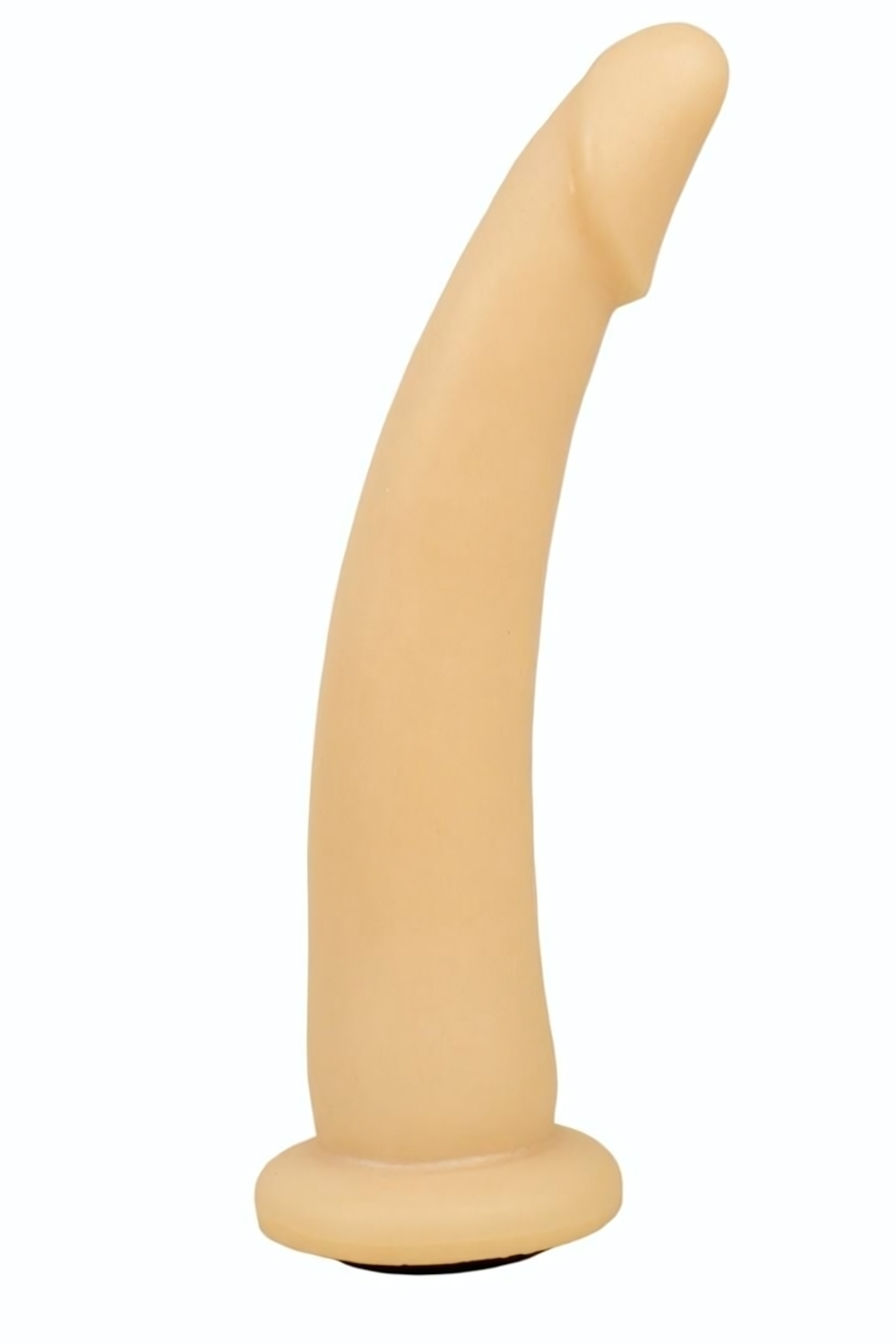 Телесная гладкая насадка-фаллоимитатор Harness - 20 см. (Цвет: телесный)