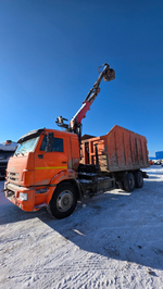 КамАЗ 65115 6x4 Ломовоз с КМУ 659004 (Дизельный, 6,7 л, 292 л.с., МТ)