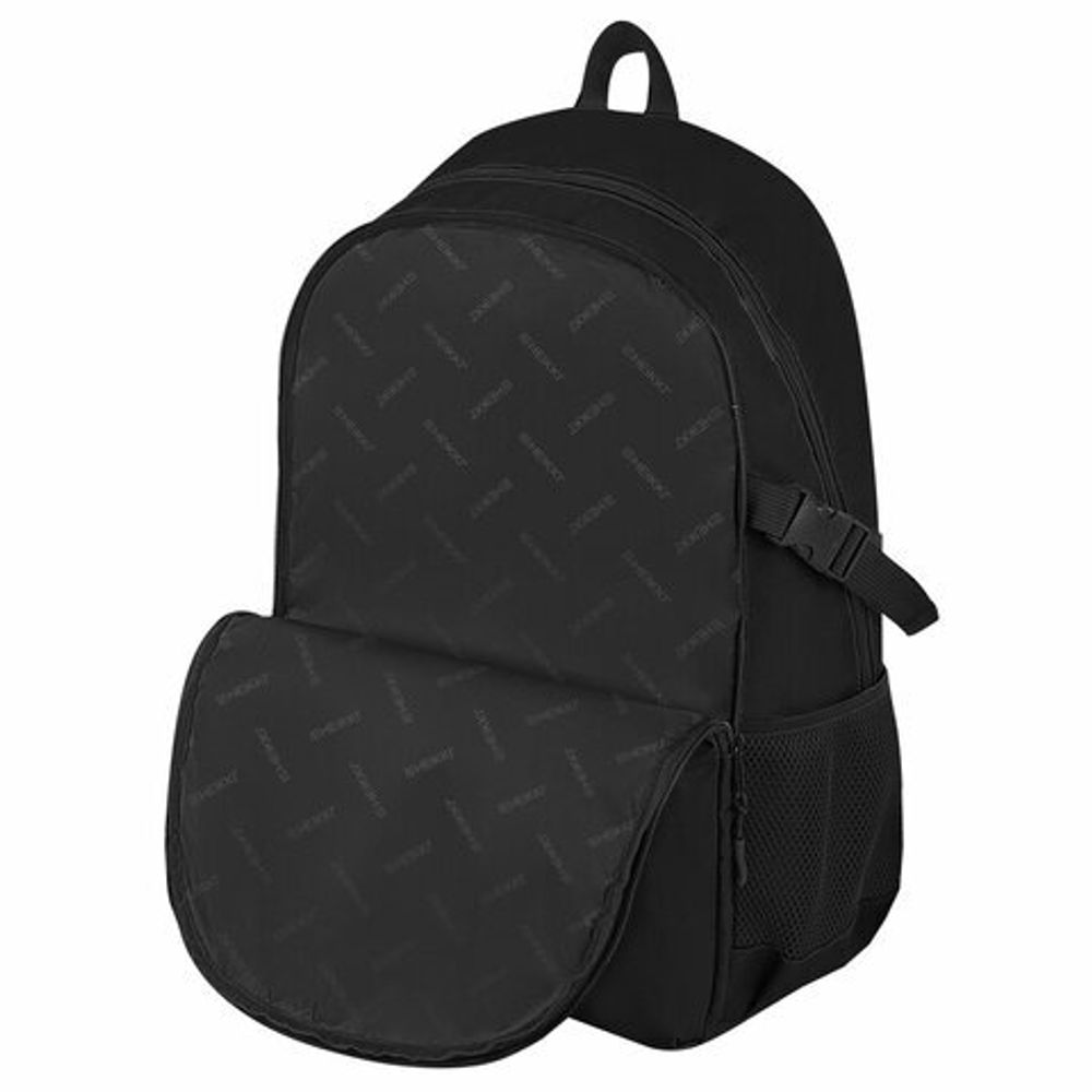 Рюкзак HEIKKI CHOICE (ХЕЙКИ) универсальный, 2 отделения, багажная лента, черный, 42х32х13 см, 272537