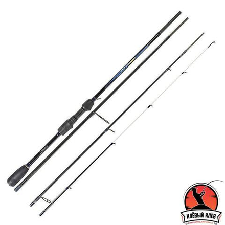 Спиннинг "Волжанка Стилет Тревэл" тест 2-7гр 2.3м (4 секции)
