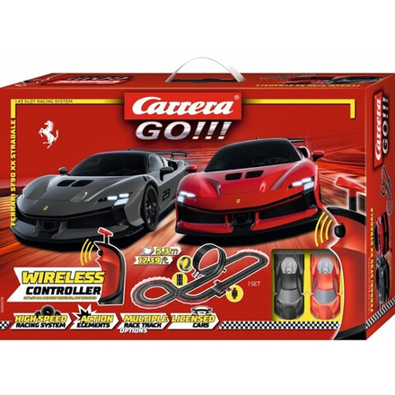 Carrera GO!!!/ Автотрек 5,3 м Ferrari SF90 XX Stradale + 2 машины/ 62578