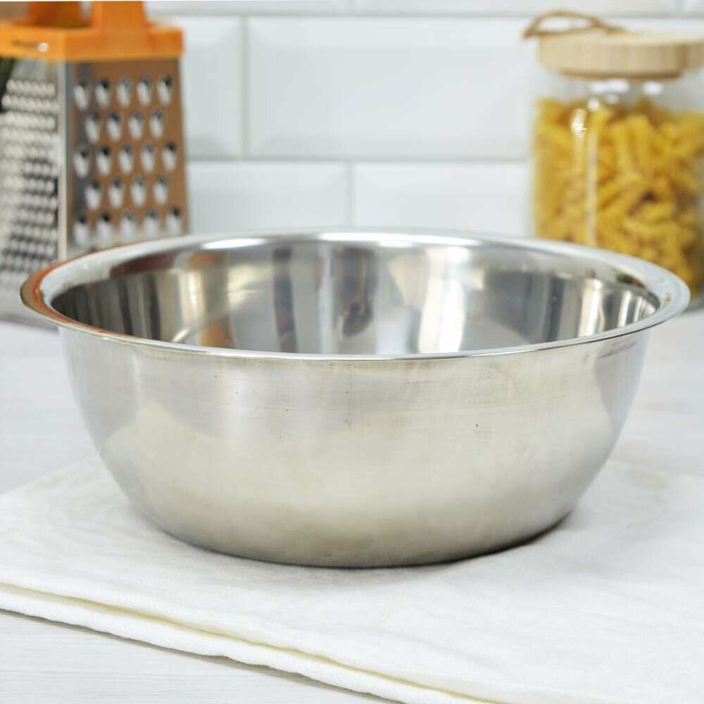 Миска 22см нерж 1,5л глубокая RG-5000-19