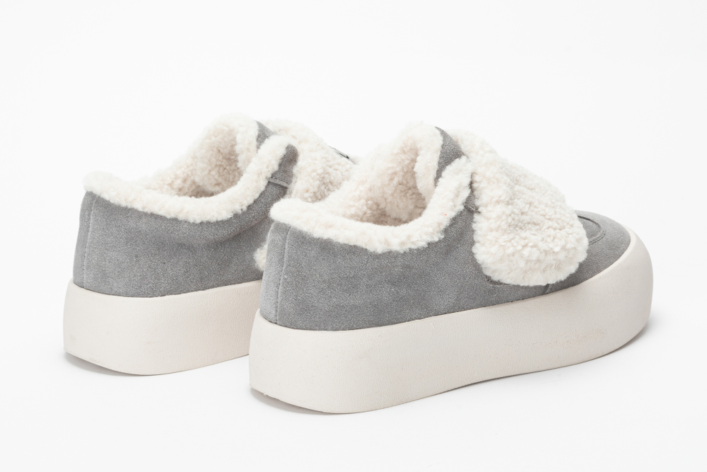 UGG Velcro (Grey) [WINTER]