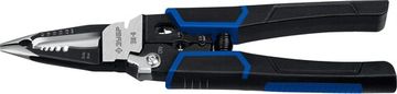 ЗУБР ЭК-6, 6в1, 210мм, электромонтажные клещи, Профессионал (23348)