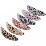 Заколка автомат «Lady Collection - Сафари», овал, 6 цветов, 9*2,5см (Кокетка)