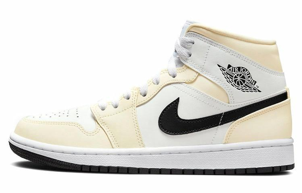 Кроссовки Jordan Air Jordan 1 Mid "Coconut Milk" (Женская размерная сетка)