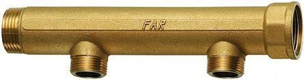 Коллектор универсальный FAR FK 1* х 1/2* - 2 отвода