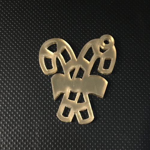 Бирка/ Конфетки 4 см / золото