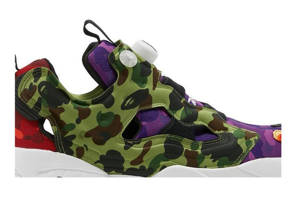 Кроссовки A Bathing Ape X Reebok Instapump Fury "Multi-Camo"