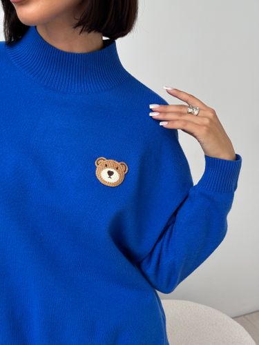 Костюм женский Мишка синий