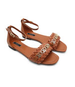 Кожаные босоножки rachele 05 Liu Jo - коричневый(SA3049 PX136)