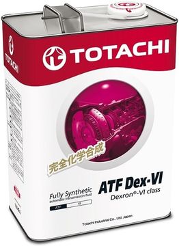 ATF Dex-VI (Dexron - VI) TOTACHI масло трансмиссионное для АКПП (4 Литра)