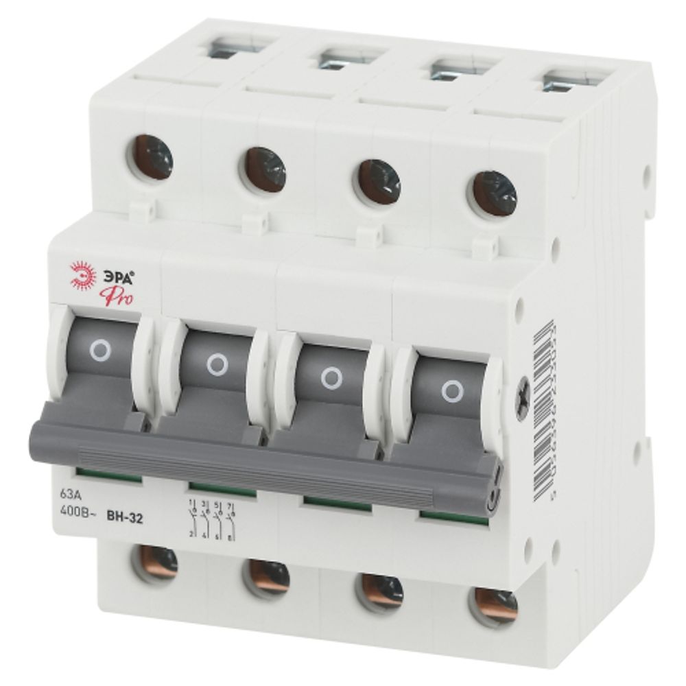 Выключатель нагрузки ЭРА PRO NO-902-174 ВН-32 4P 63A | Выключатели нагрузки