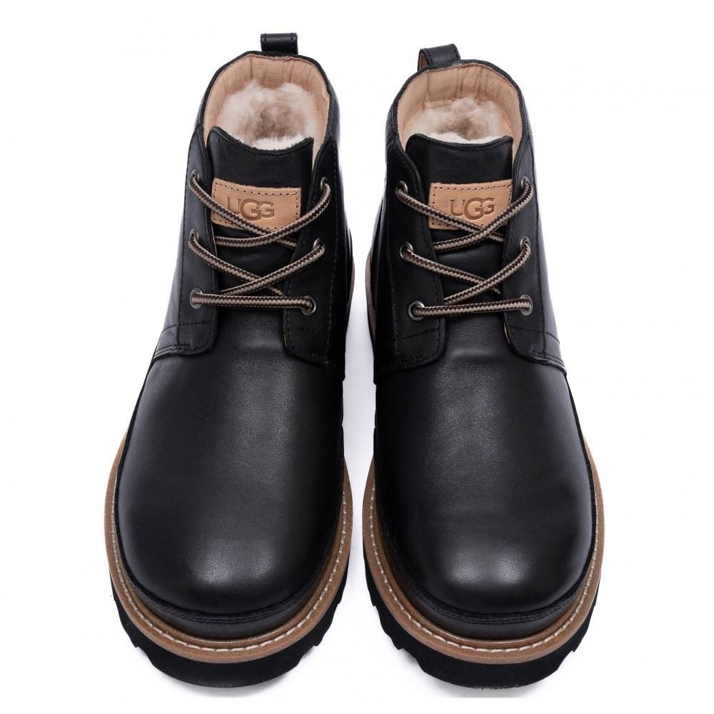 Ugg Mens Neumel Gentleman Leather Black