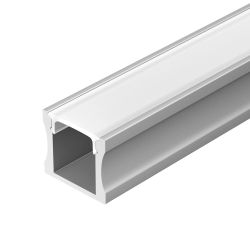 Профиль с экраном ALU-SLIM-H15-2000 ANOD+FROST (Arlight, Алюминий) 018246