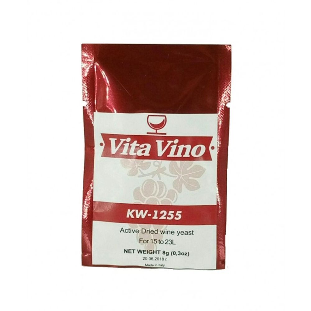 Винные дрожжи Vita Vino KW-1255, 8 гр.