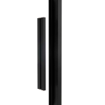Душевой уголок Слим Софт (Slim Soft) Vincea VSR-1SS1013CLB, 1300*1000, черный, стекло прозрачное