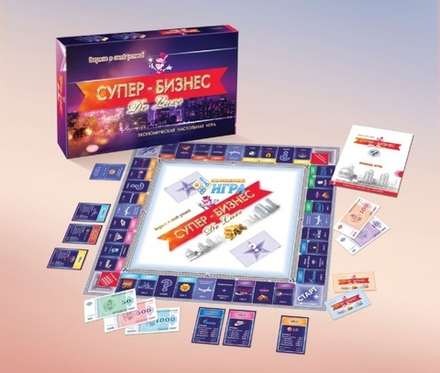 5285 Настольная игра "Супер - Бизнес"
