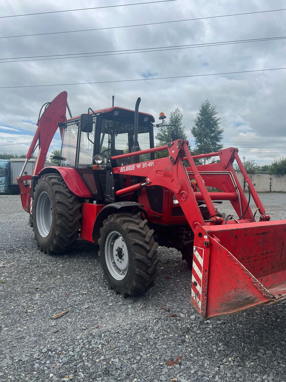 МТЗ Беларус 92П Экскаватор-погрузчик ЭП-491 (Дизельный, 4,8 л, 88 л.с., МТ)